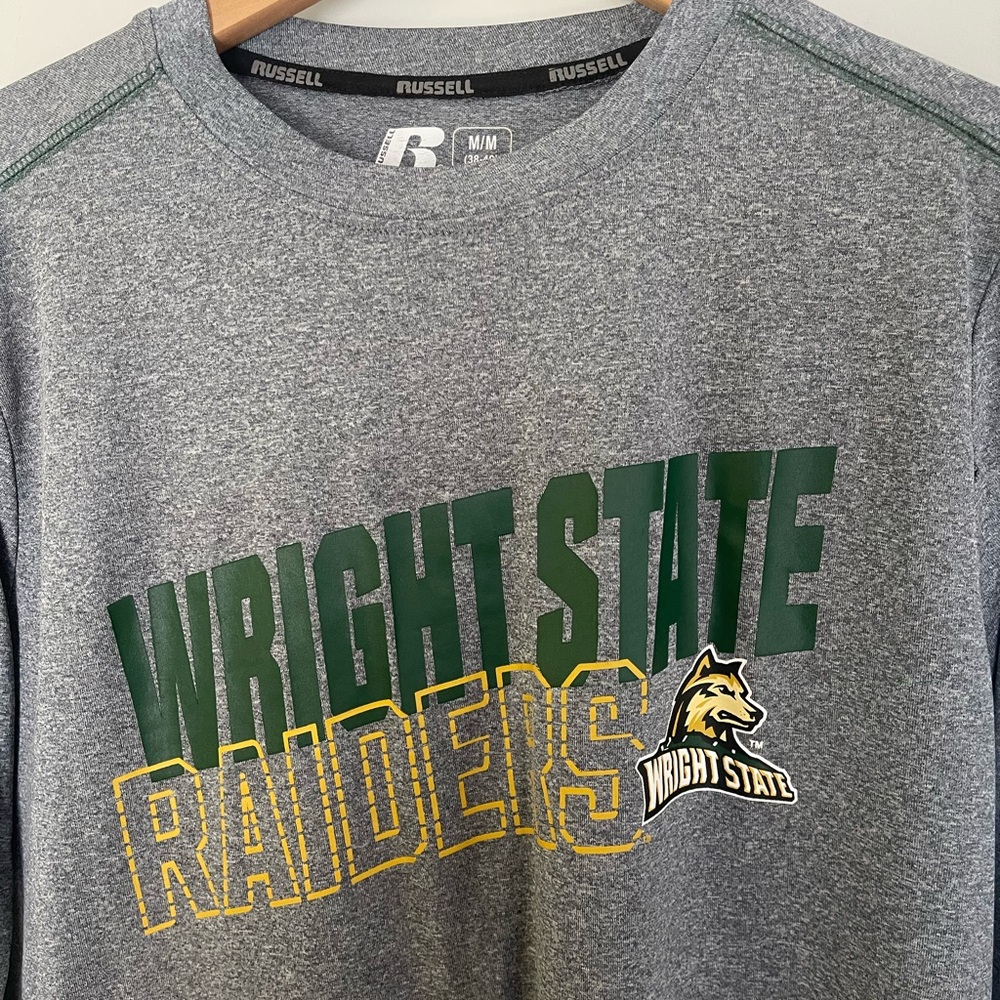 Wright State Raiders Gray Crewneck Jersey